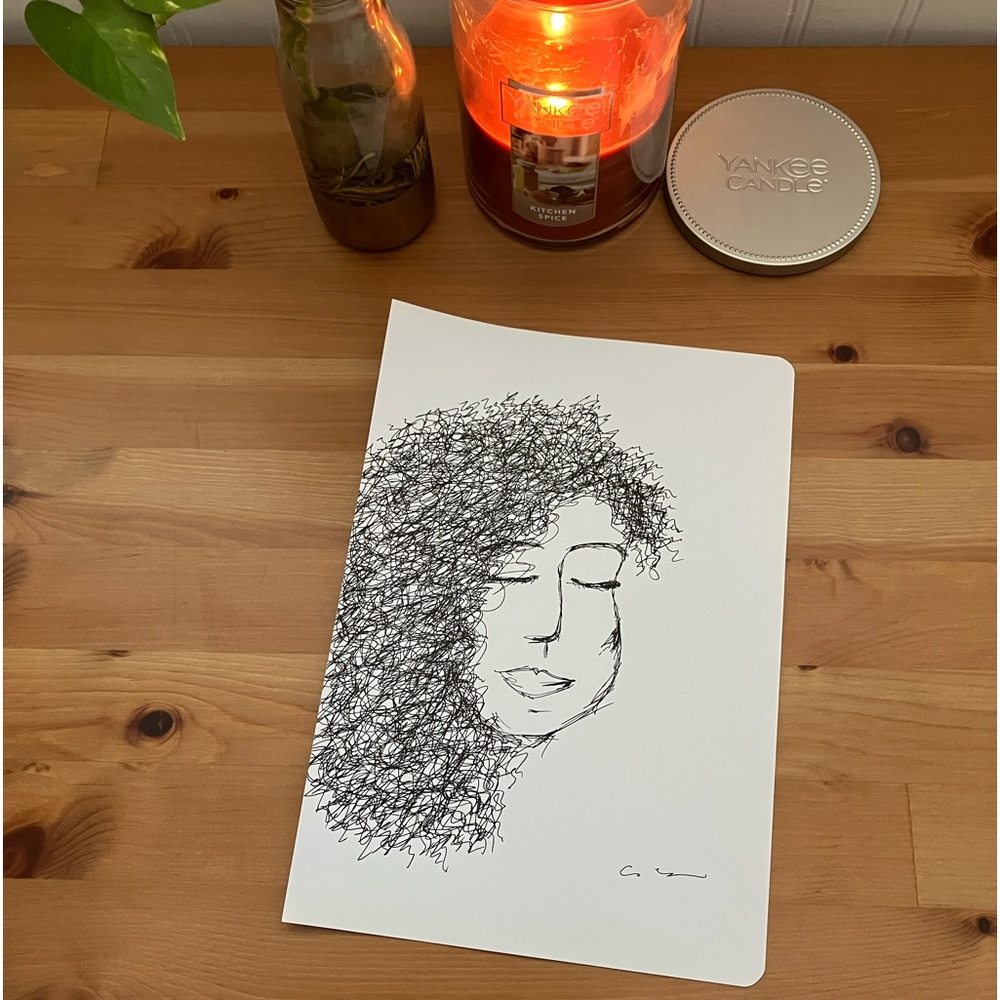 New Original Signed Artwork Ink on Paper - Picture 1 of 4